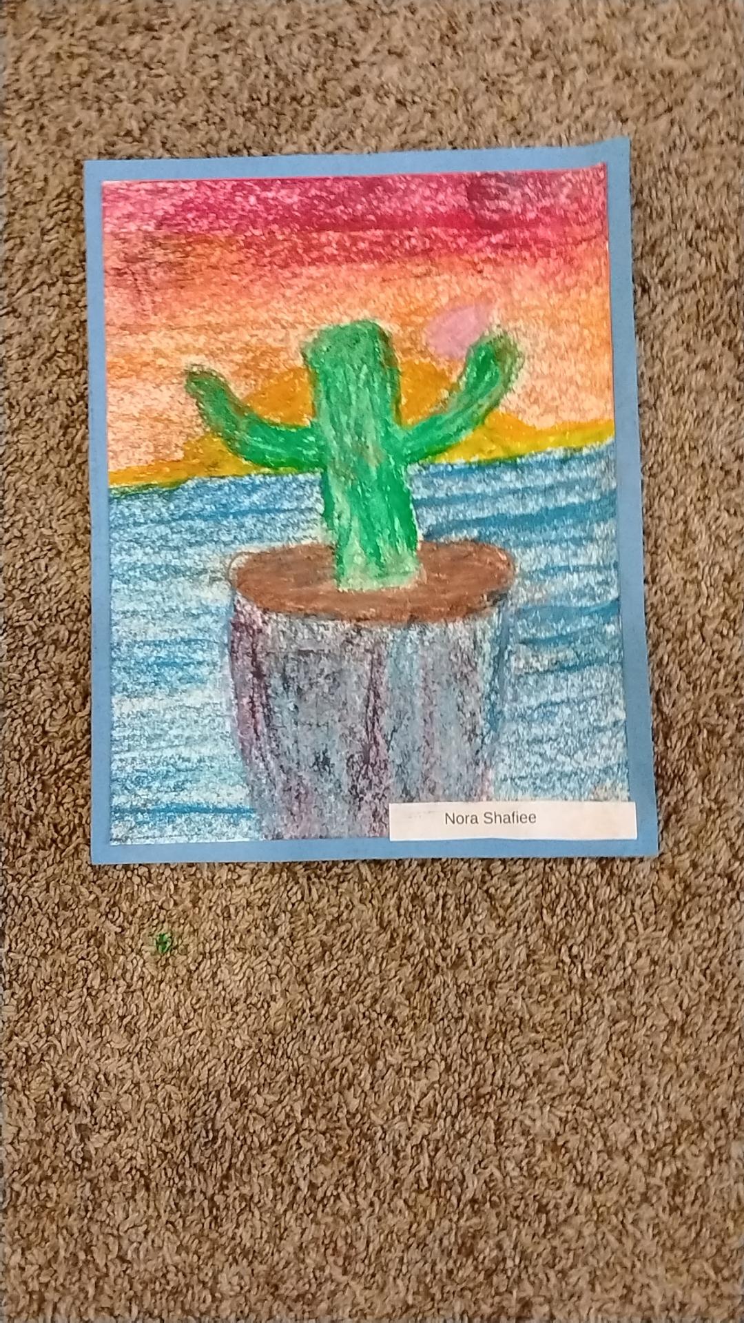 Sunset cactus