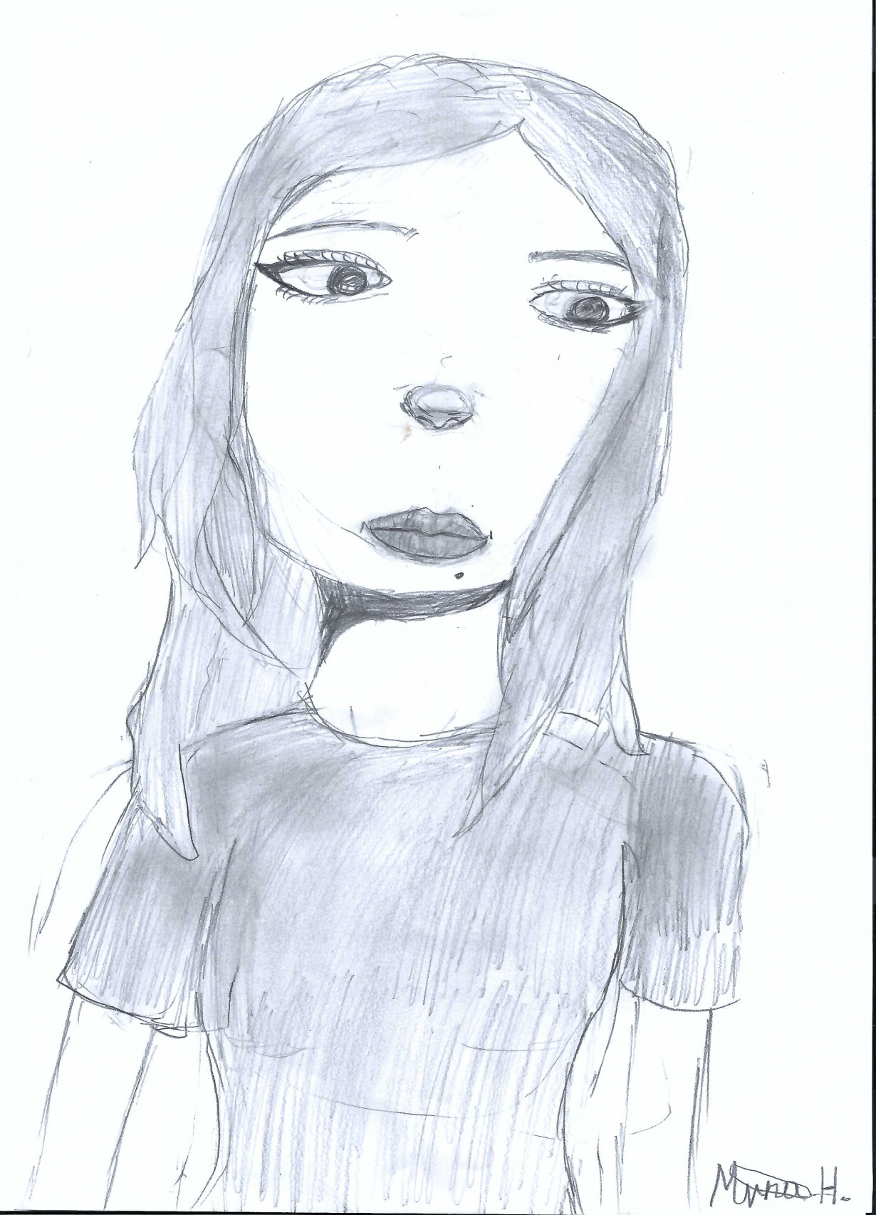 Pensive woman