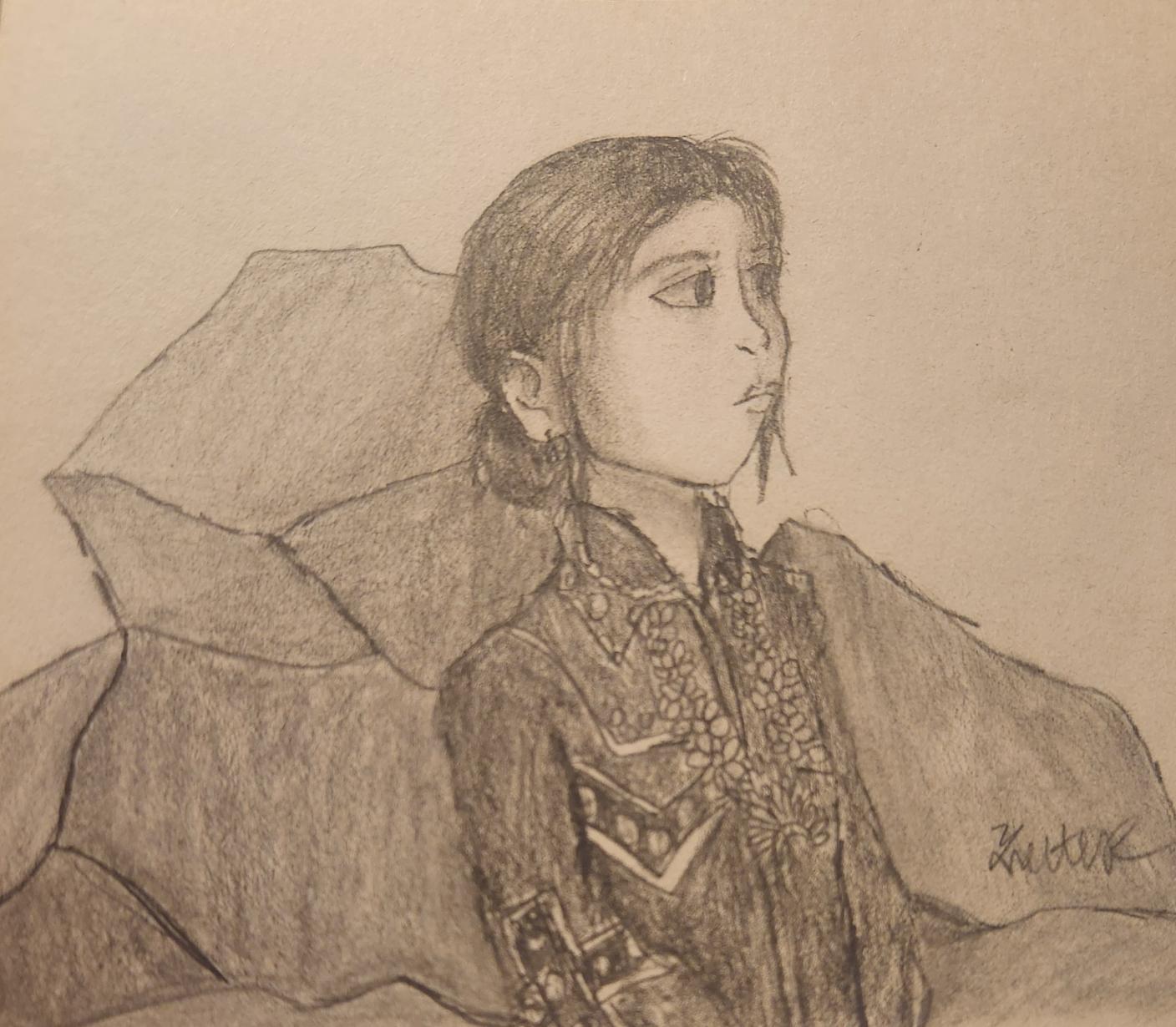 Native American lady