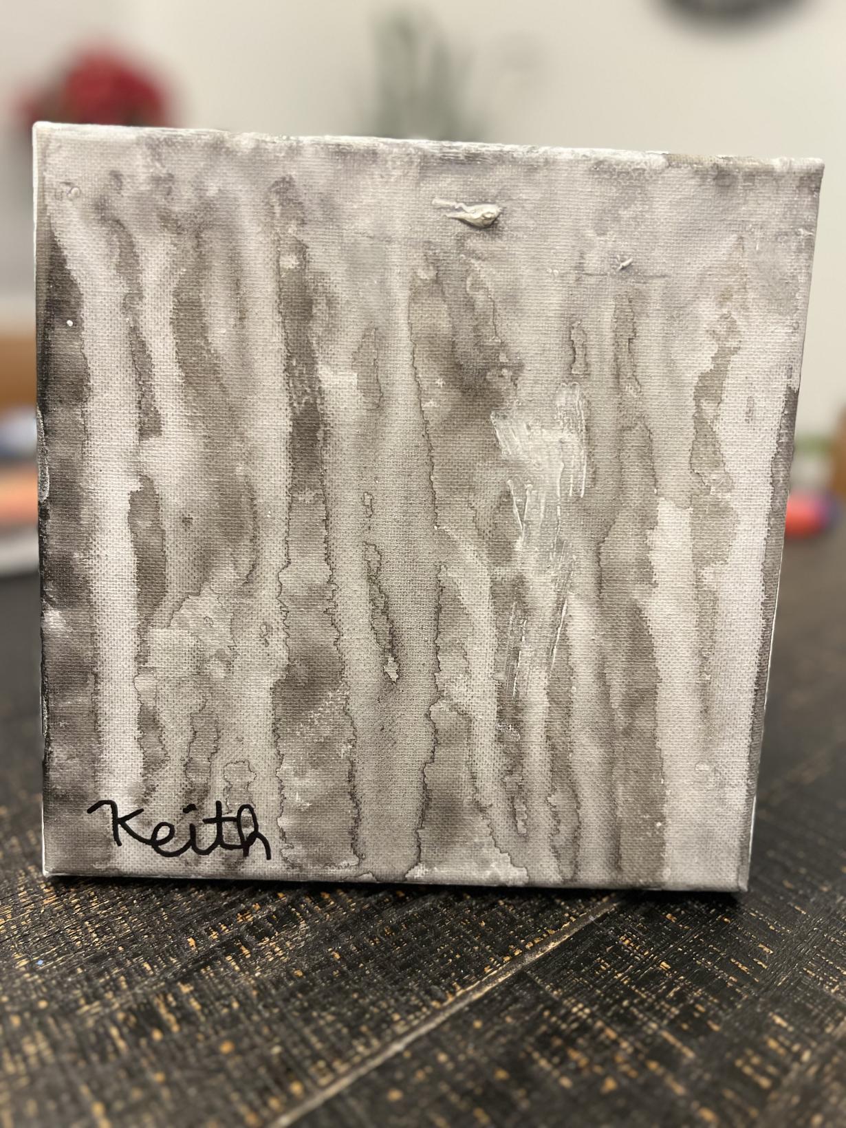 Black and white forest 