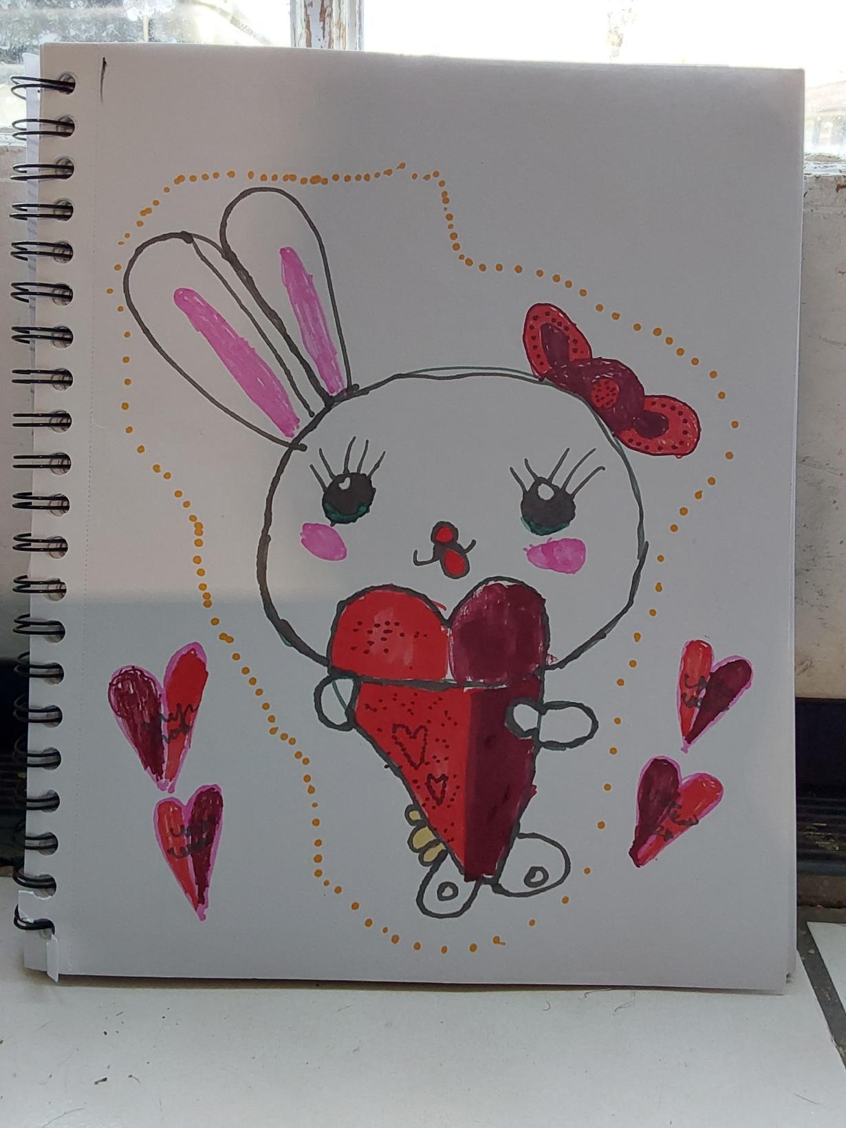 Valentine bunny