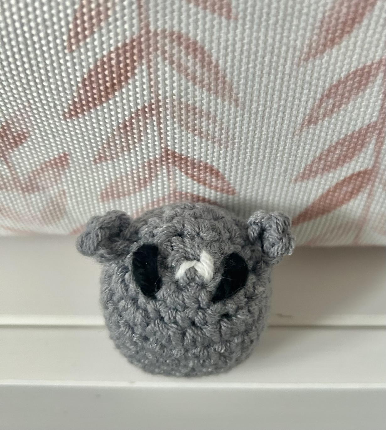 cute crochet mouse 