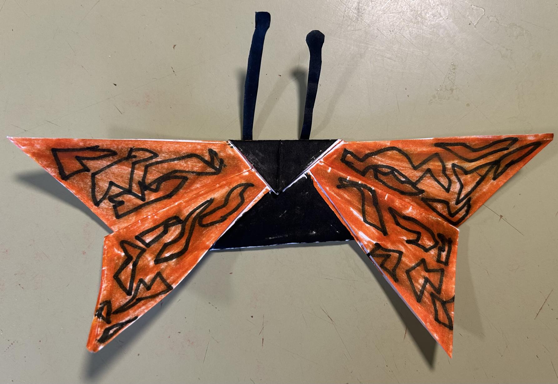 Wings of the butterfly