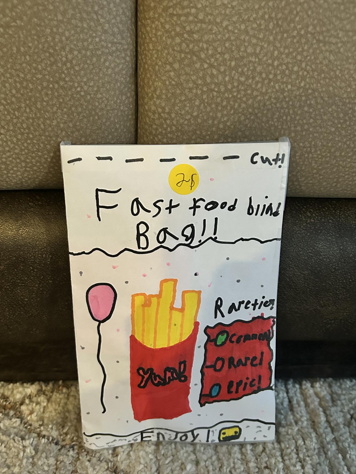 Food blind bag/fast food!🌮🍔🌭