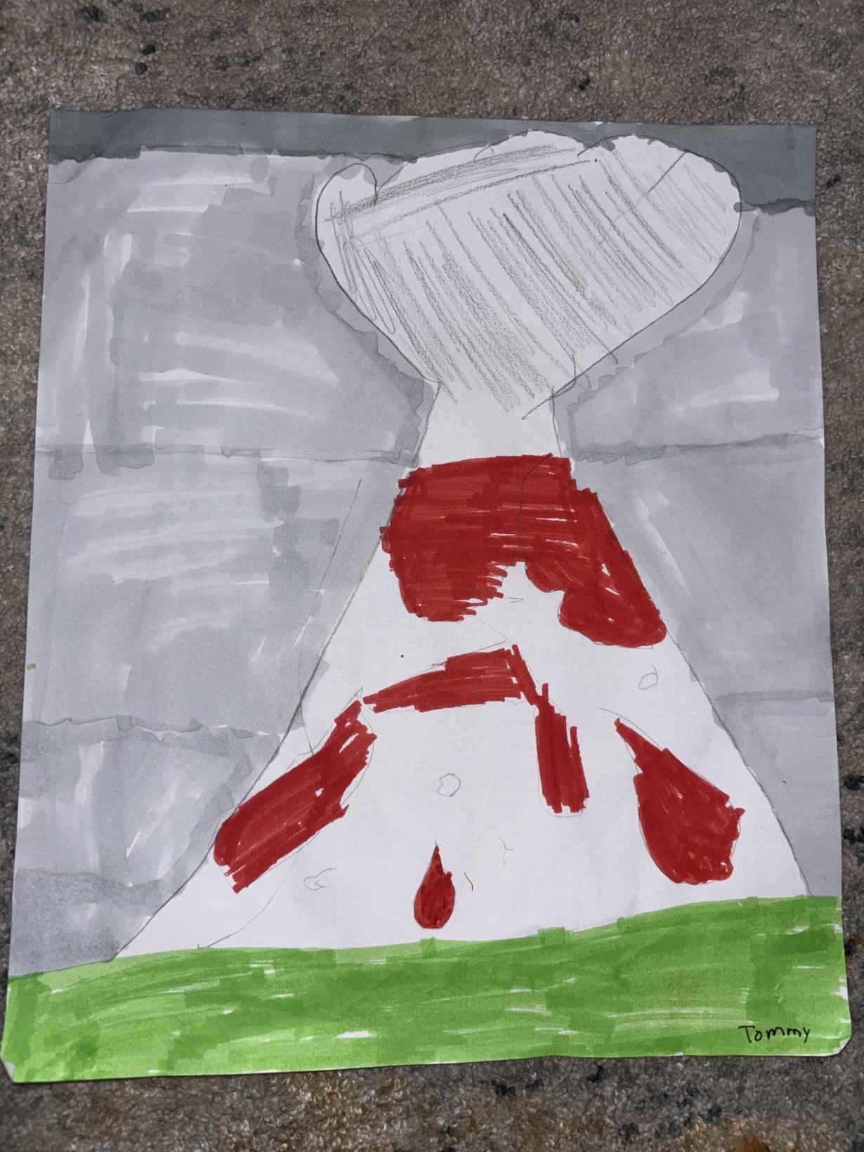 The Erupting Volcano