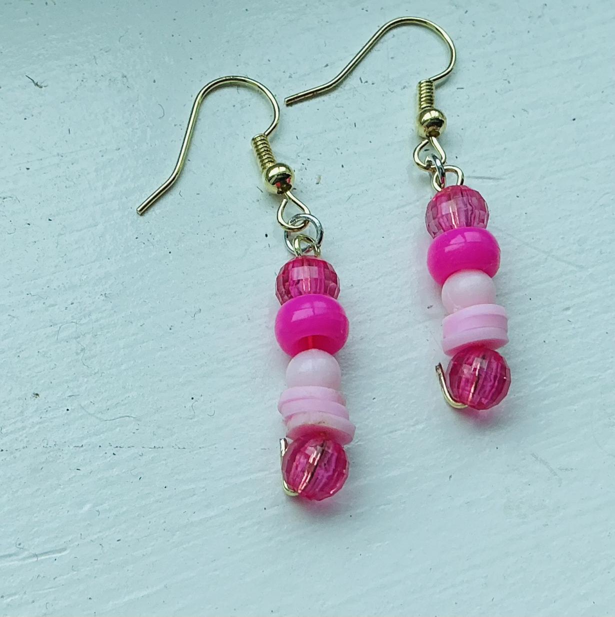 Princess Pink earrings