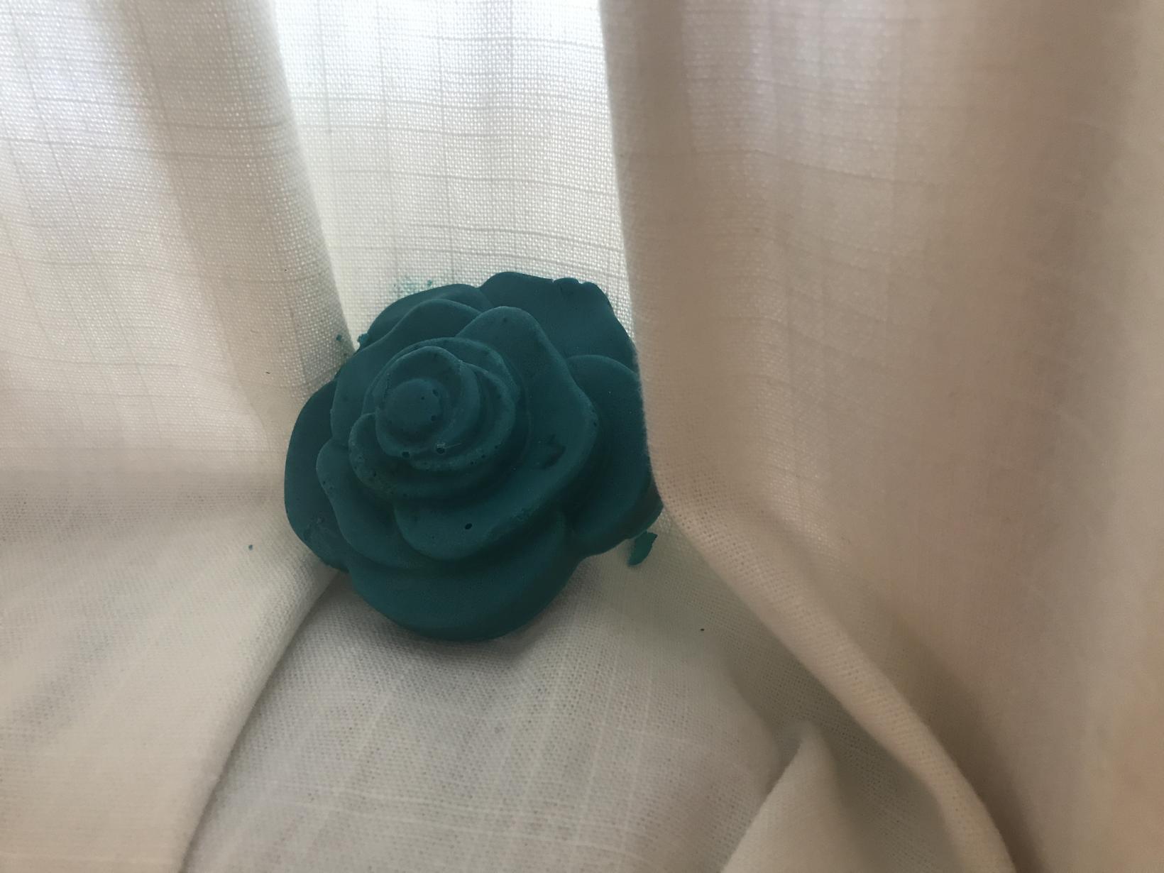 Royal blue peppermint soap