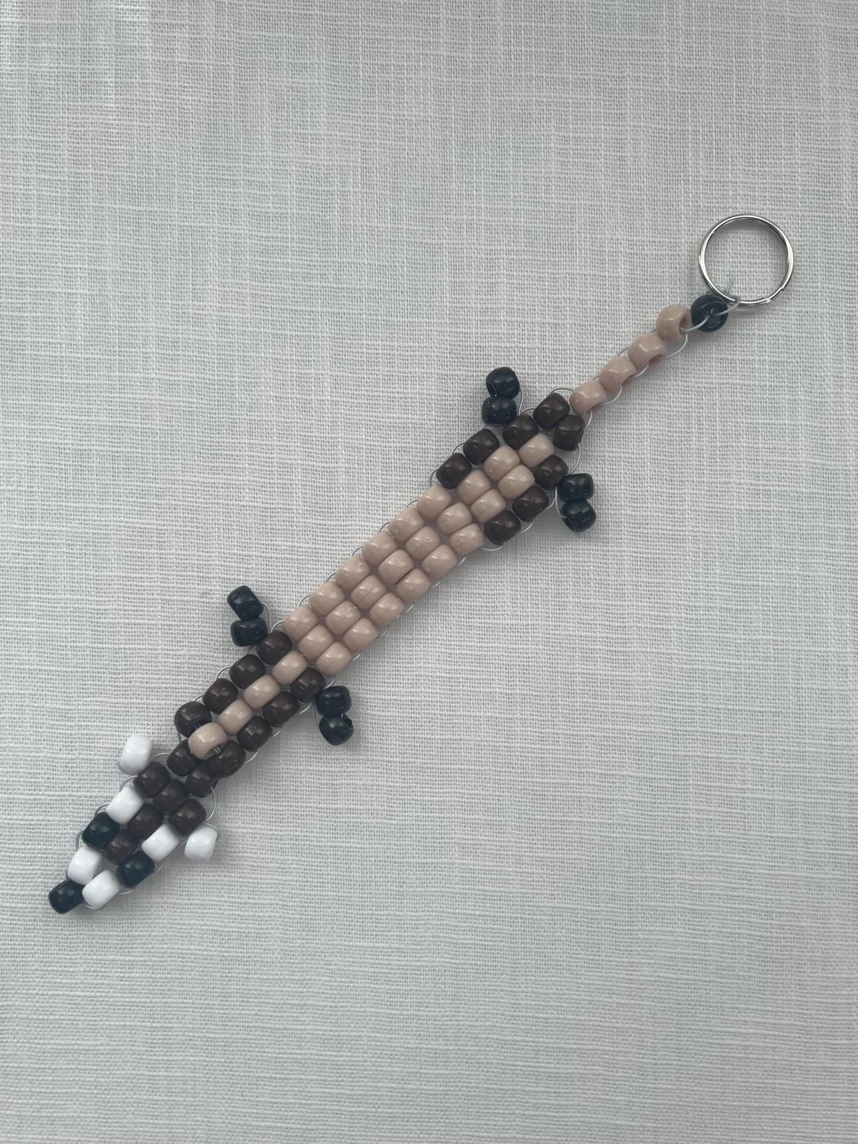Kandi ferret bag keychain