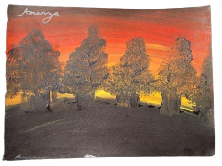 UN AMANECER EN EL BOSQUE DE LOS ANGELES.