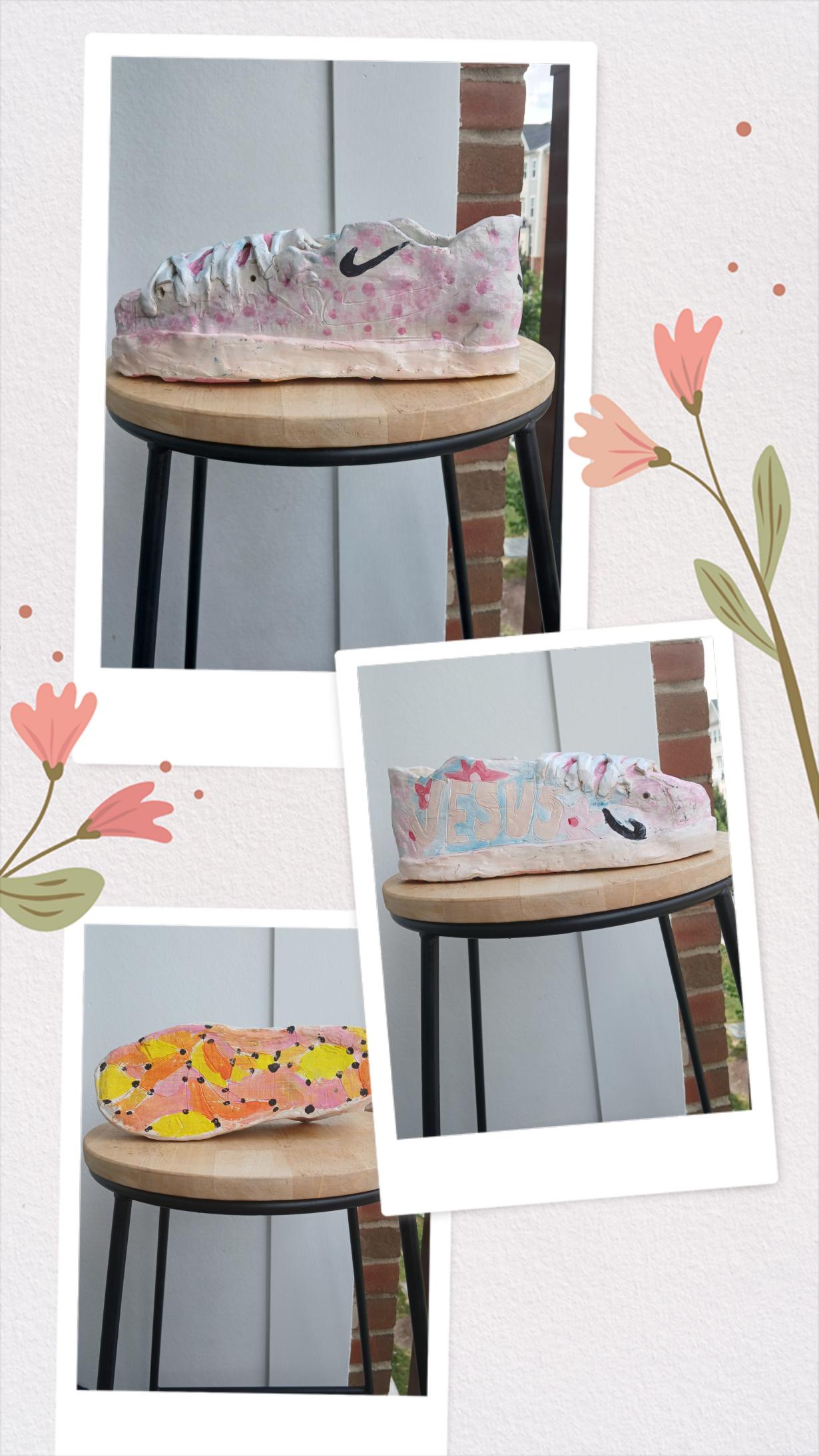 Cherry blossom Jesus Shoes