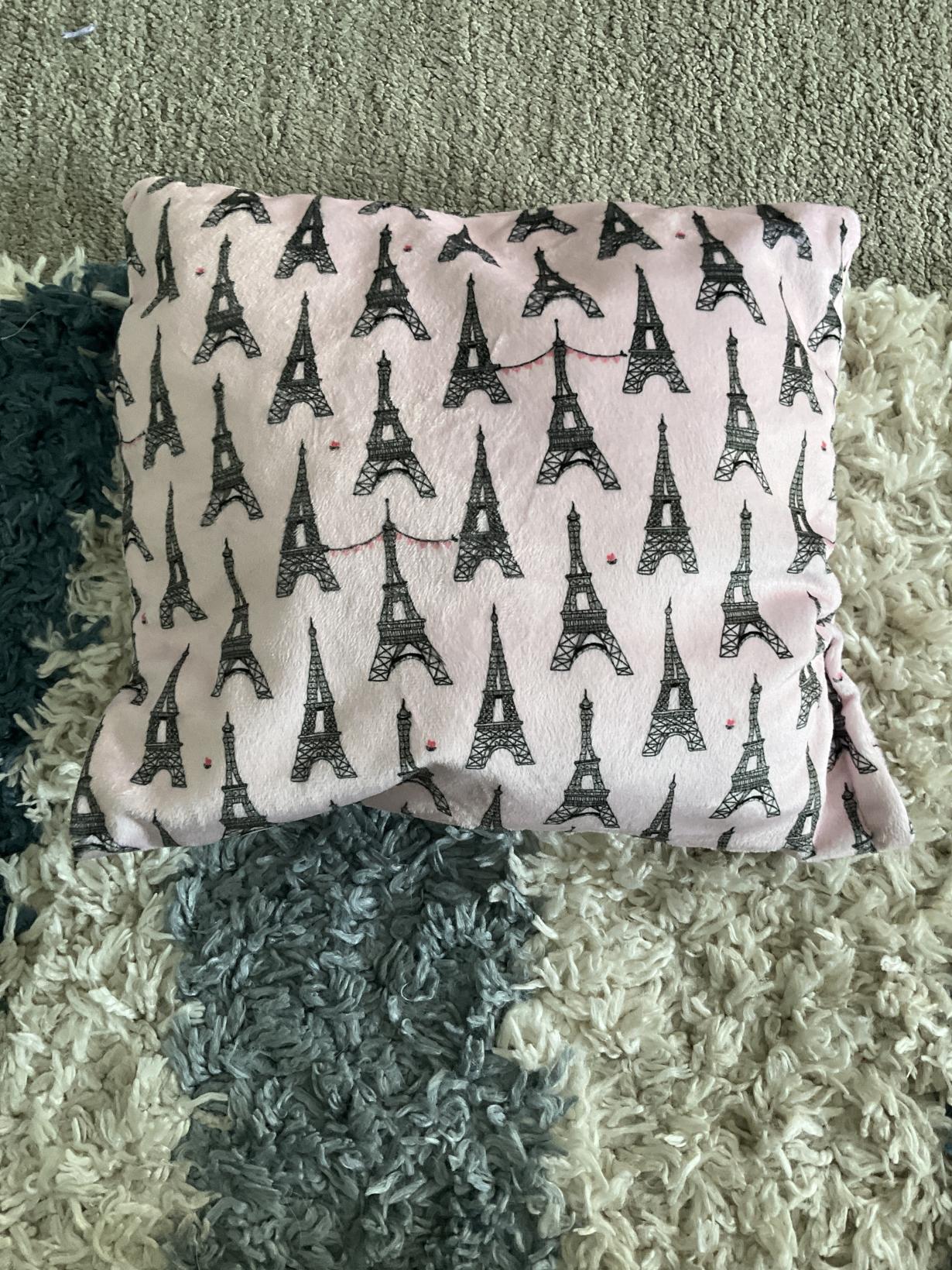 Eiffel Tower pillow