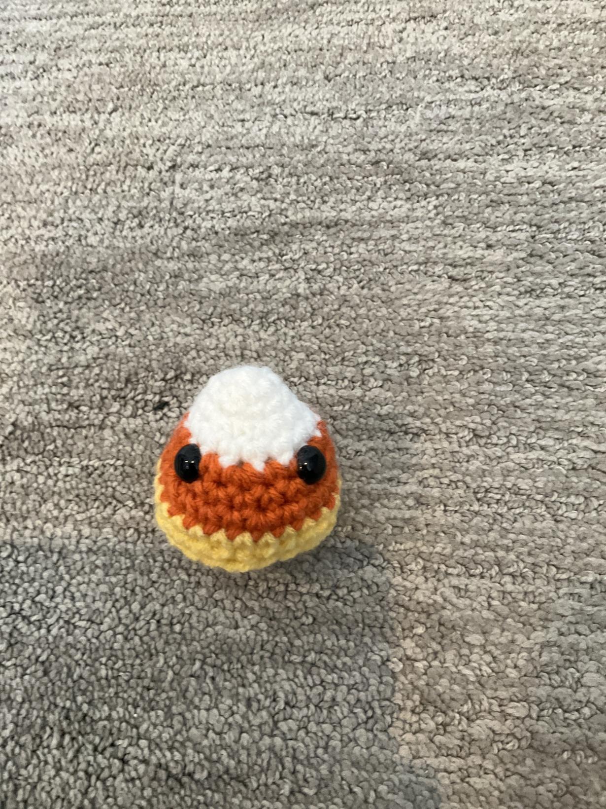 Crochet candy corn