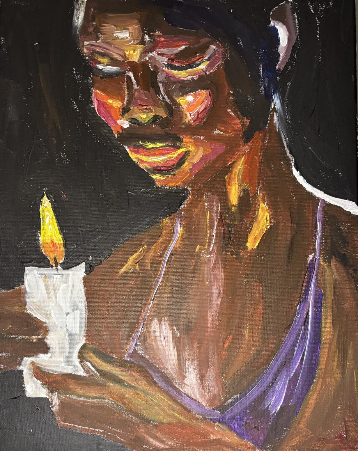 “The light of a candle”