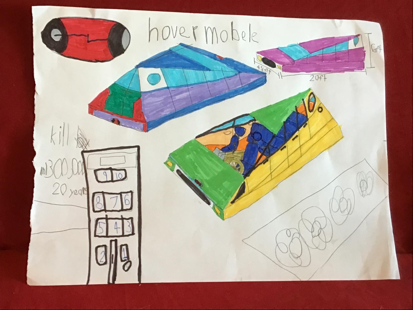 Crooked Axles hover mobile car