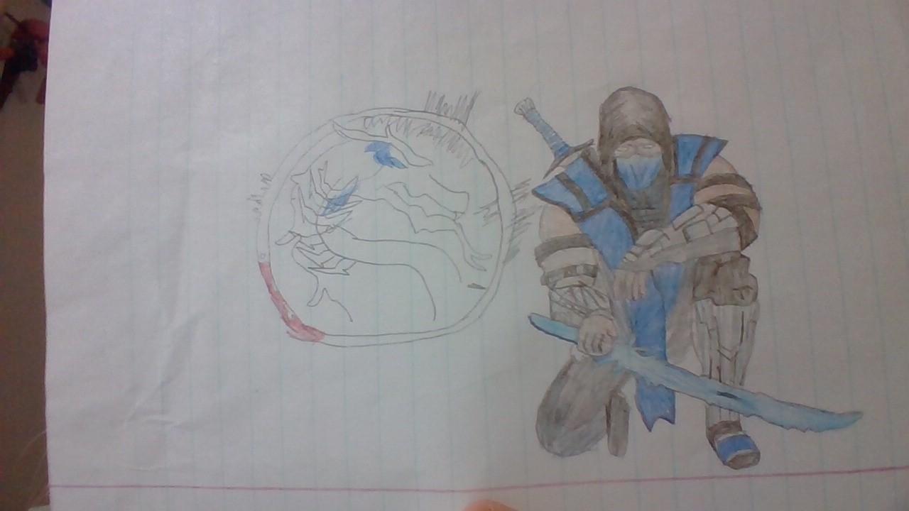 partial Color wiped subzero 