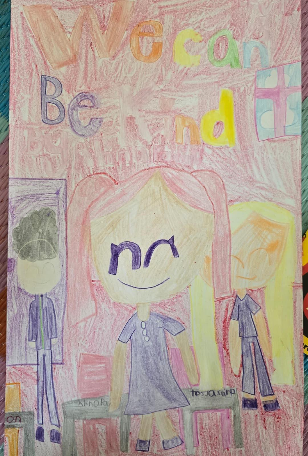 Kids having fun in a classroom