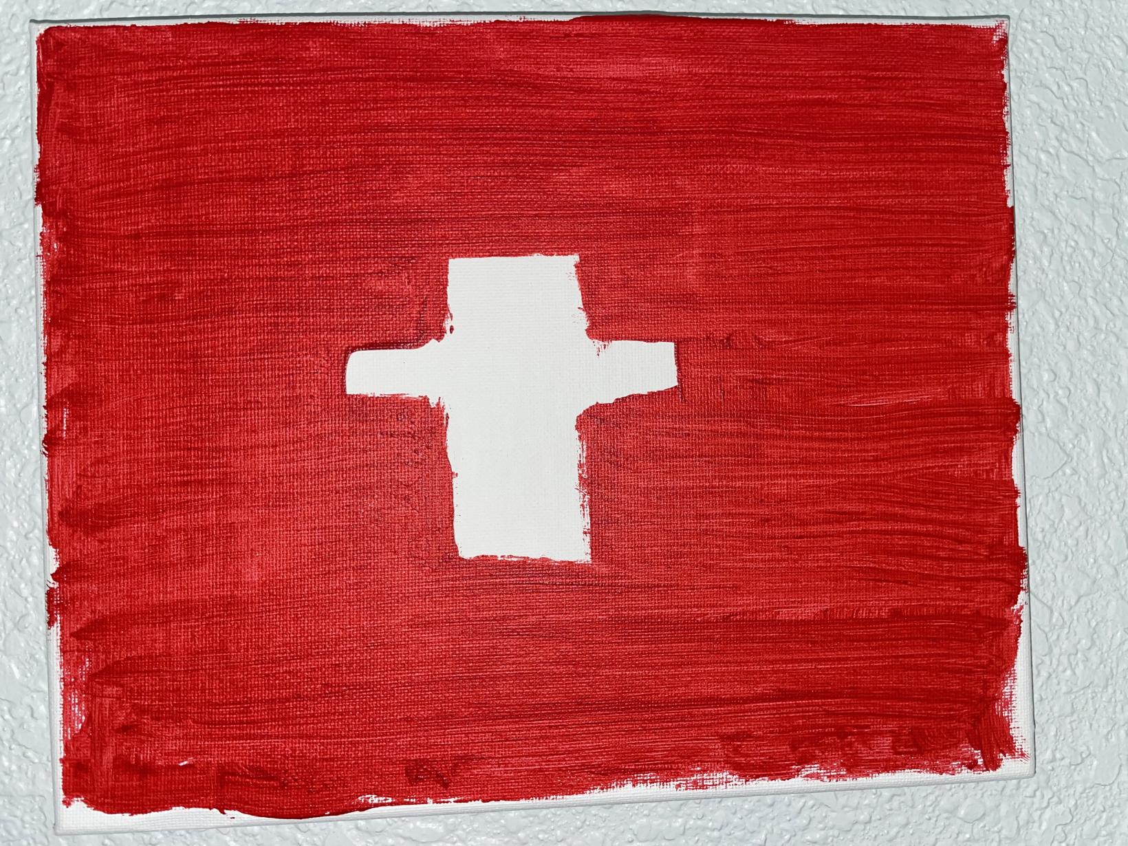 The Flag of Switzerland 