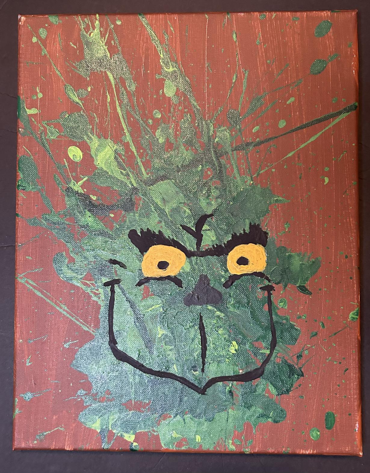 “You’re a Mean One” - Canvas