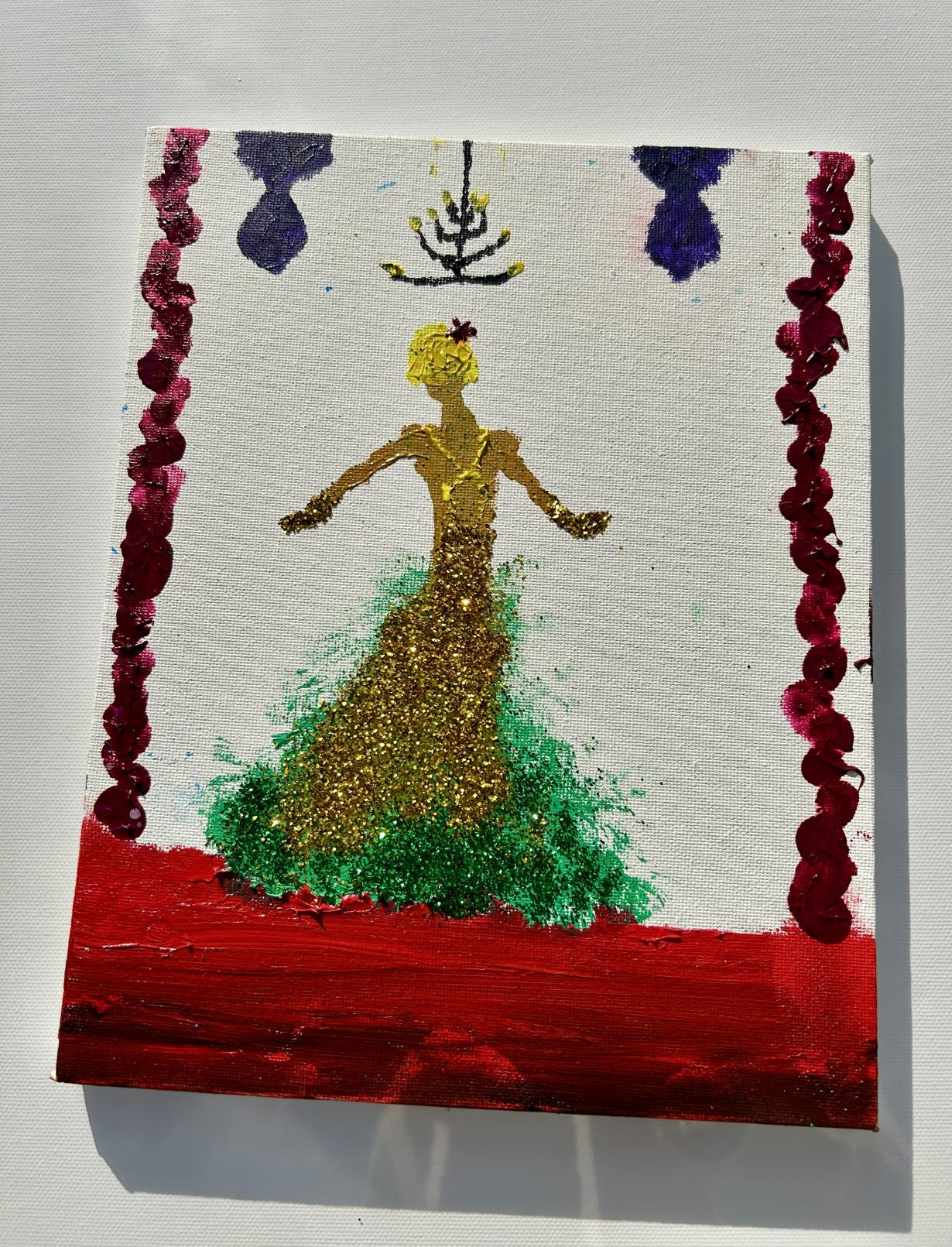 The Dancing Lady - Canvas