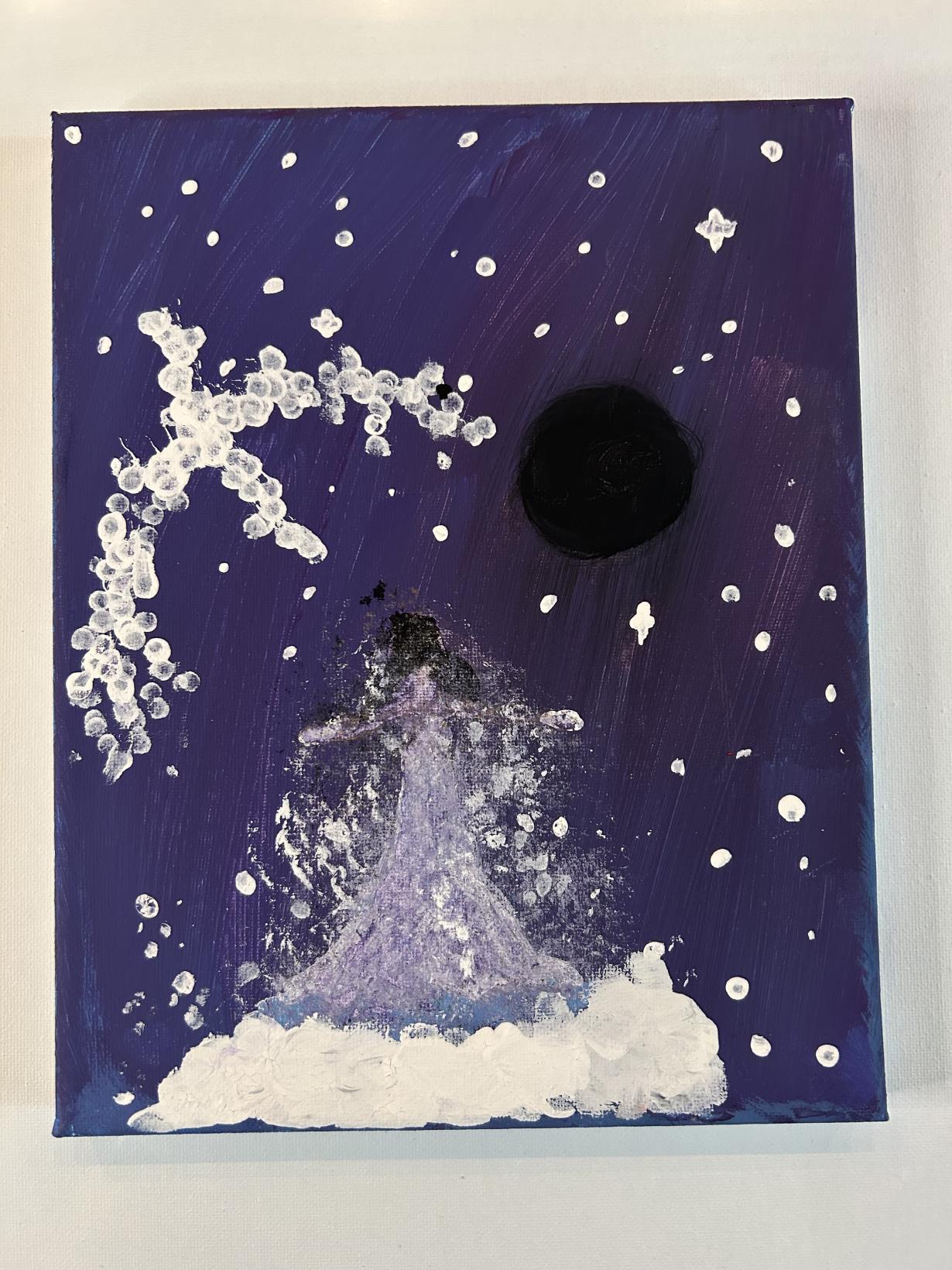 The Angel in the Night - Sold