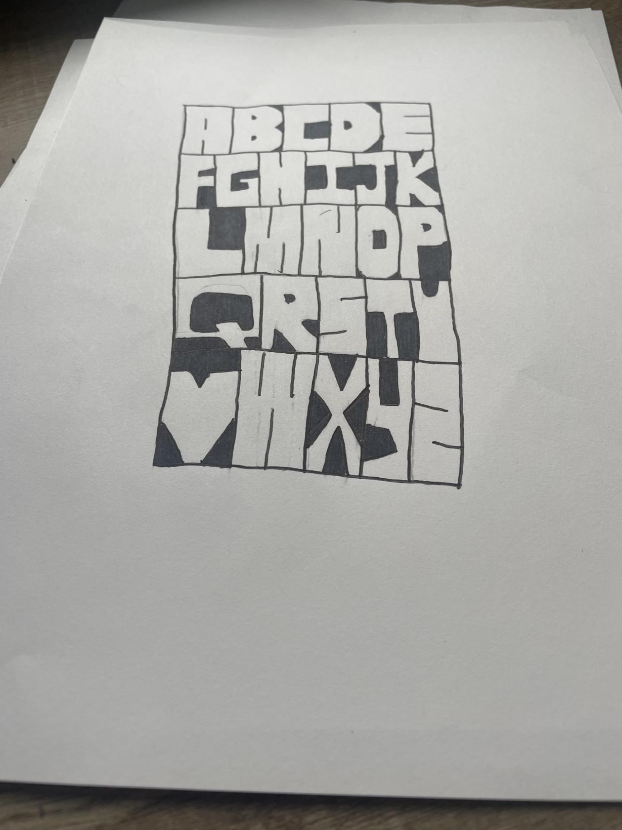 Talk about the alphabet