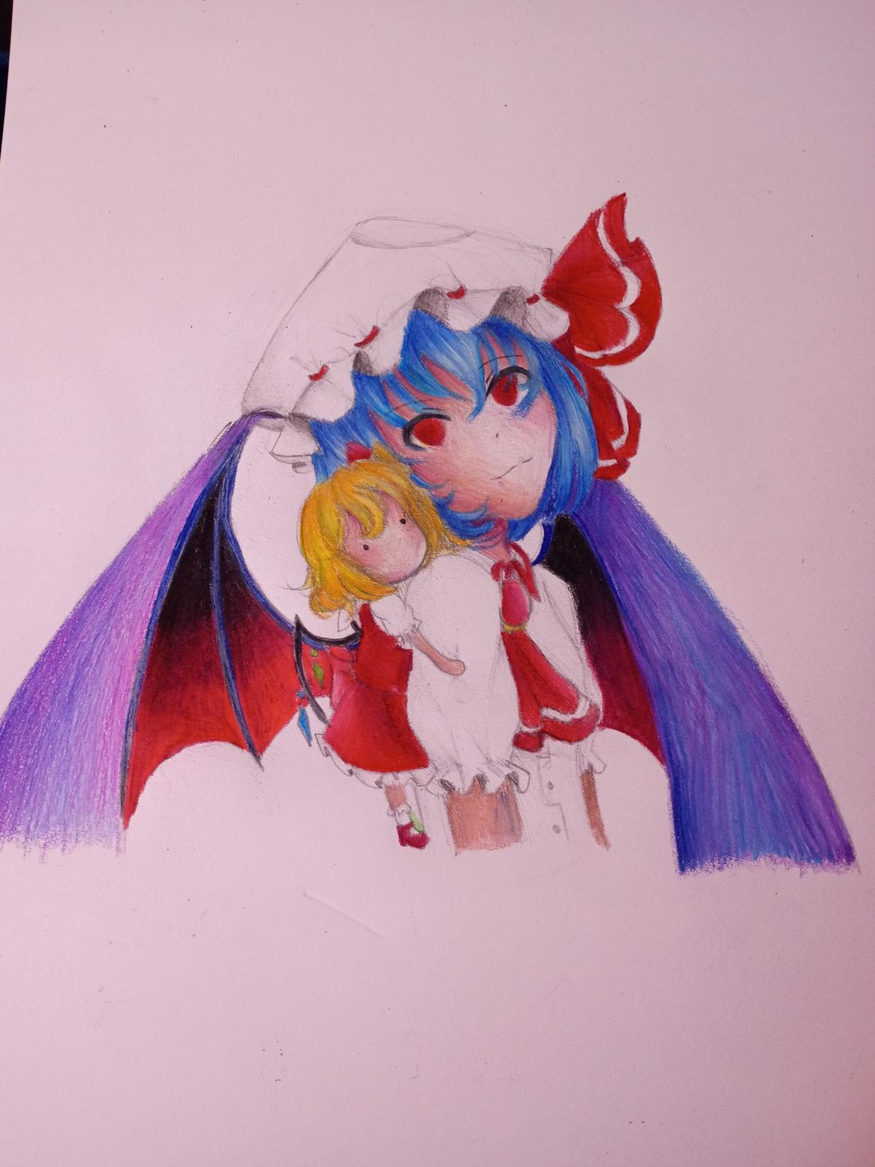 Touhou coloring