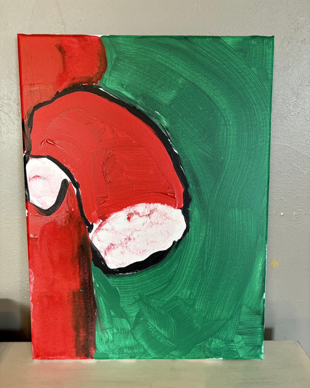 Santa hat!  12x16