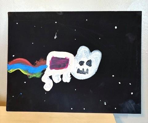 nyan cat 12x16