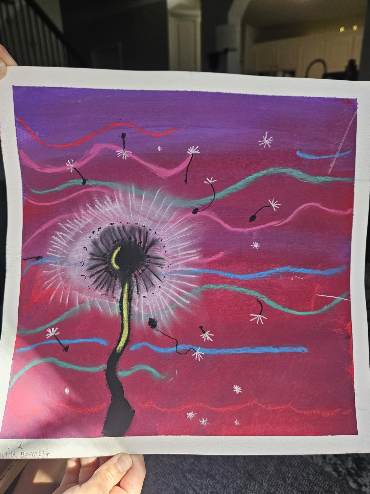 Dandelion in the Breeze