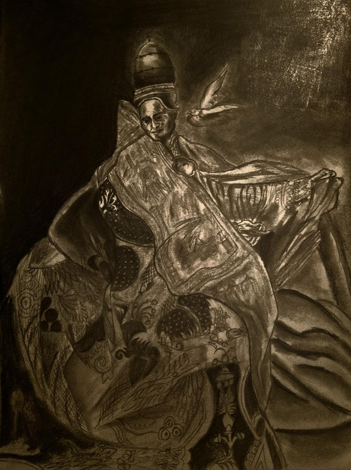 Portrait of St Pope Gregory the Great (1620)