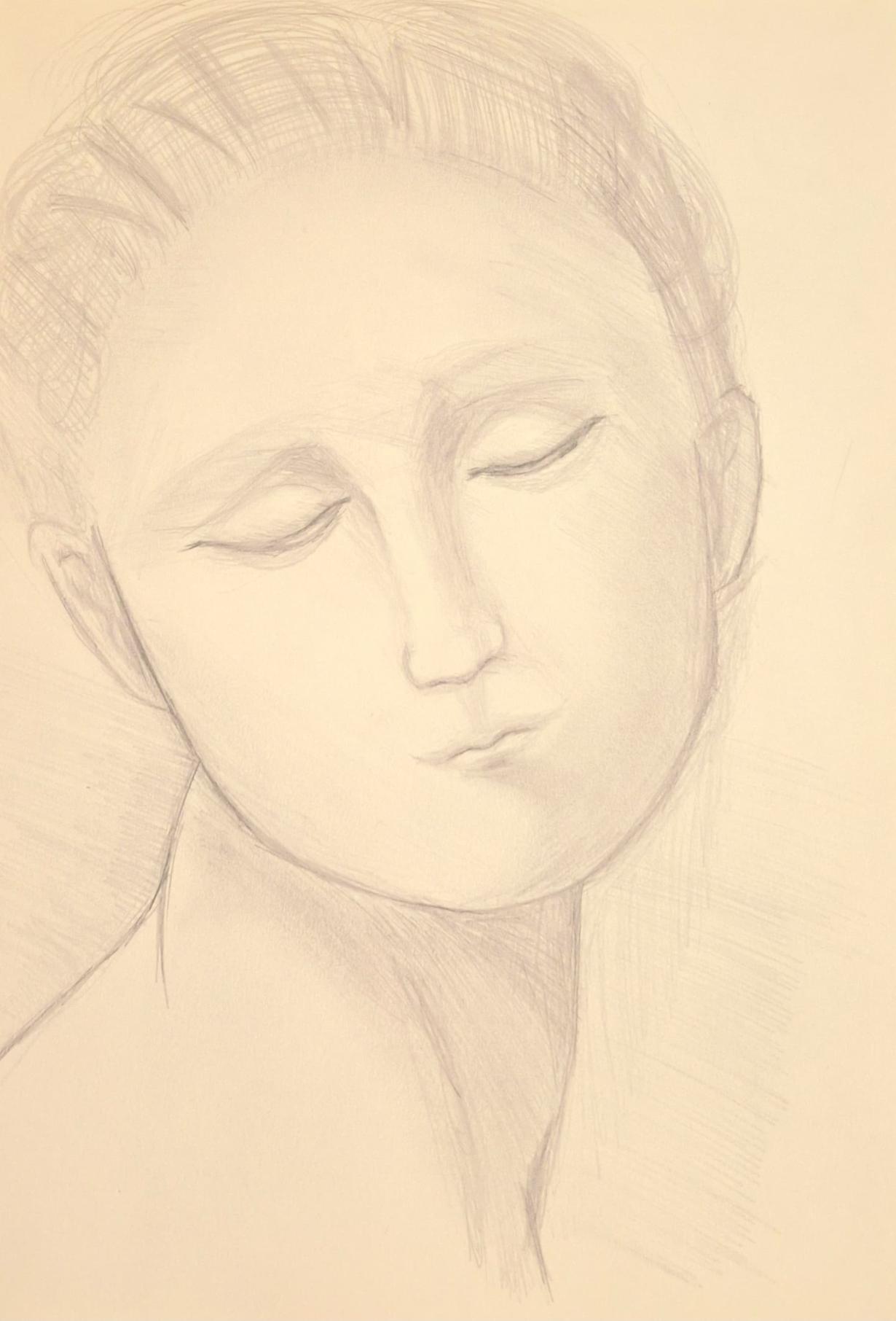 Study from Madonna and Child (Raphael)