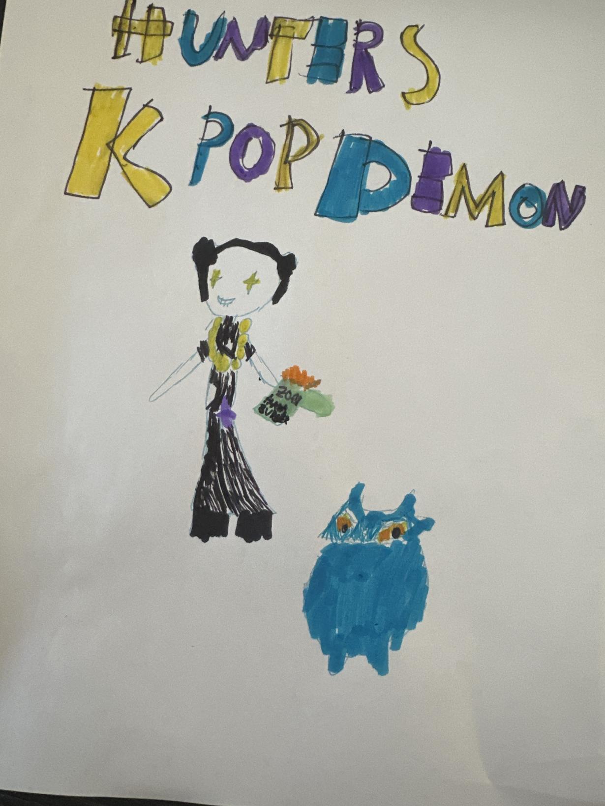 Zoey from k pop demon hunters🗡️