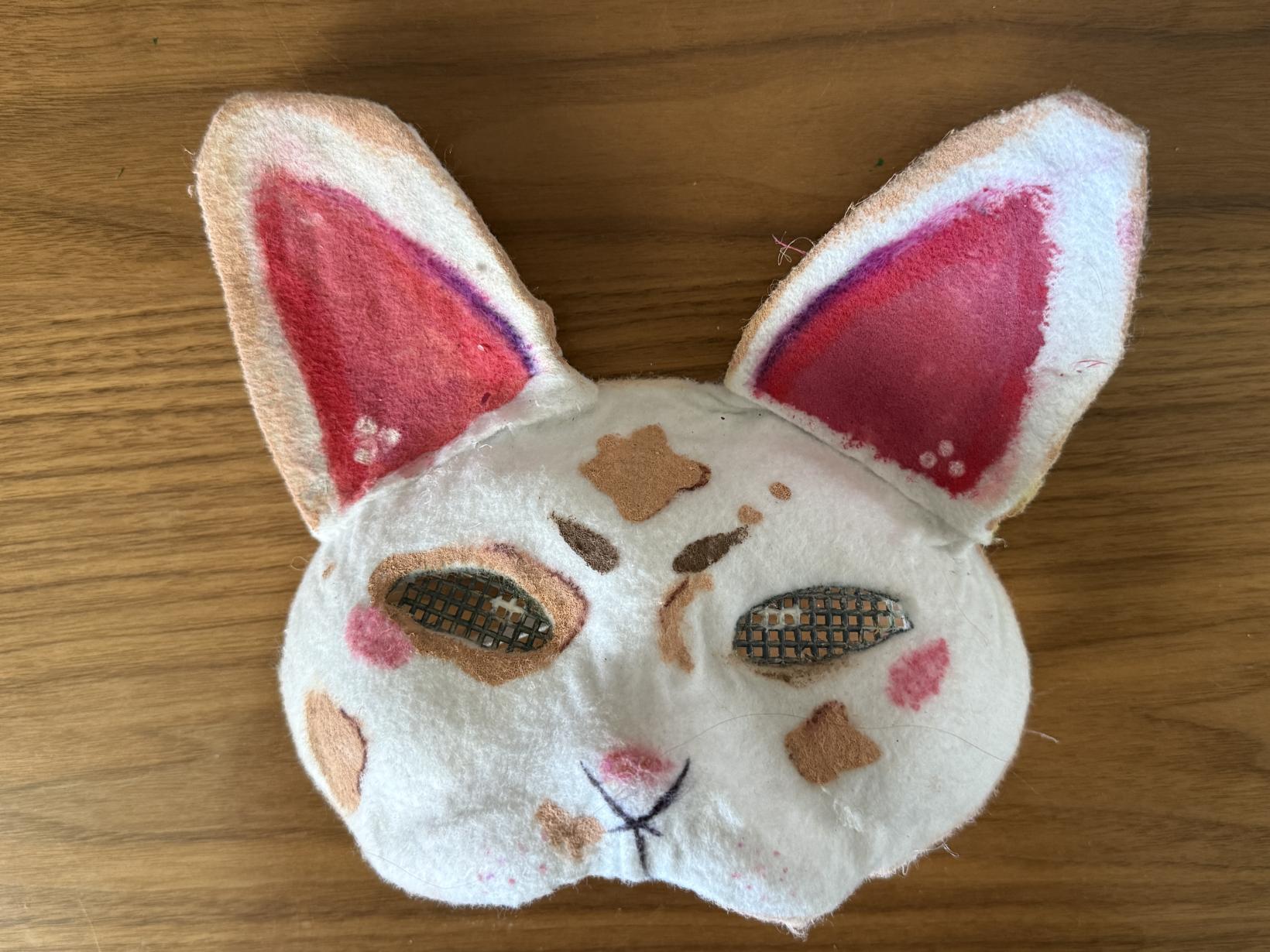 Bunny therian mask