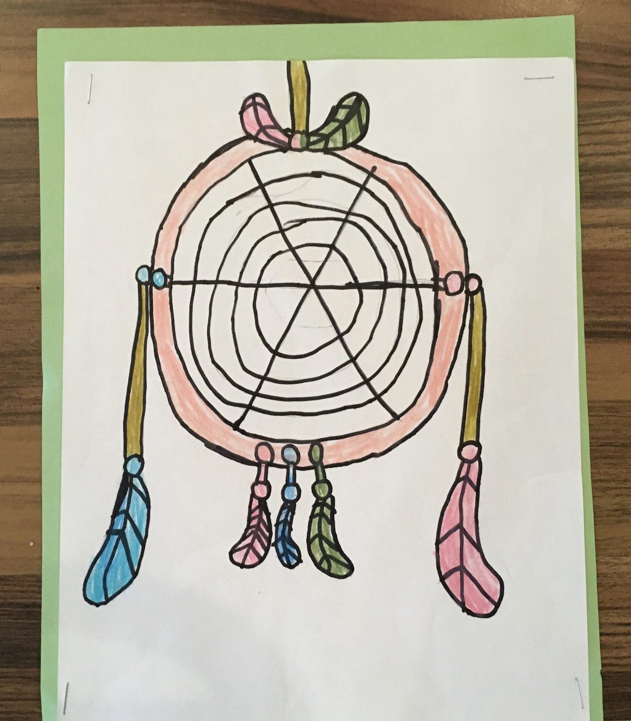 Dream Catcher Drawing by Iris Moore - Pixels