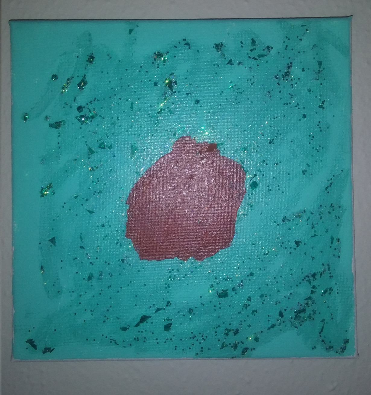Teal & Red