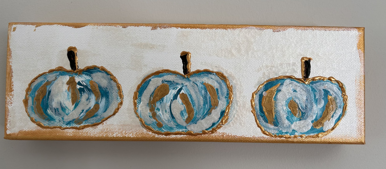 Pumpkin art canvas